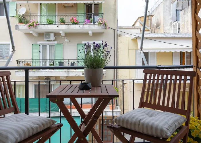 Scirocco Apartment In Corfu Center